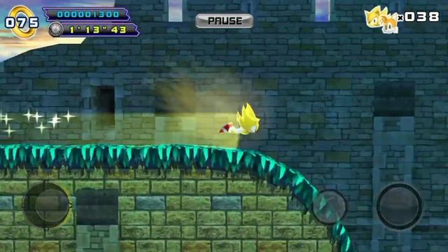 Sonic 4 Episode 2 Super Sonic Gameplay! смотреть онлайн