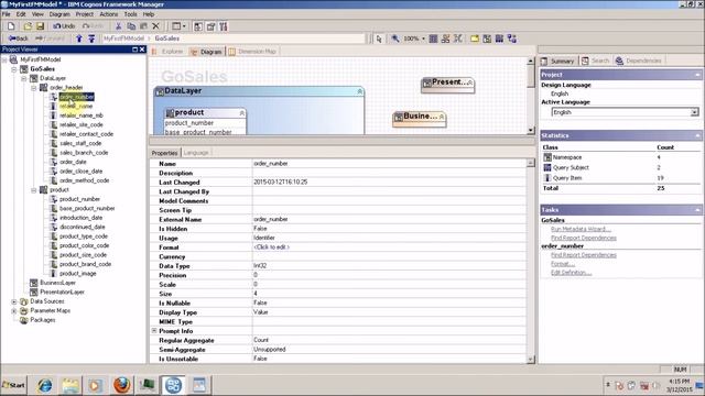 Cognos Framework Manager Create Data Layer смотреть онлайн