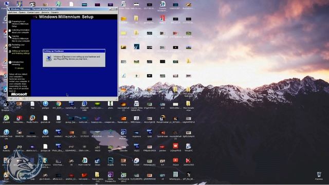 Install Windows Millennium Build 2460 in Virtual PC смотреть онлайн
