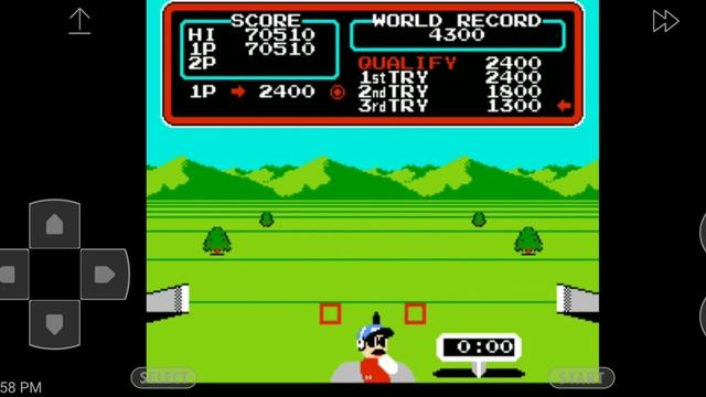 Track And Field Nes In Android-Gameplay Long @gamingguy2004