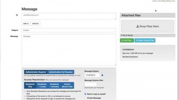 TOTP - Time-Based One Time Password Authentication in LiquidFiles