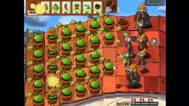 [2nd 4-6 to 5-10] Me playing PvZ but no spending coins and the game's speed is tripled cuz y'not. смотреть онлайн