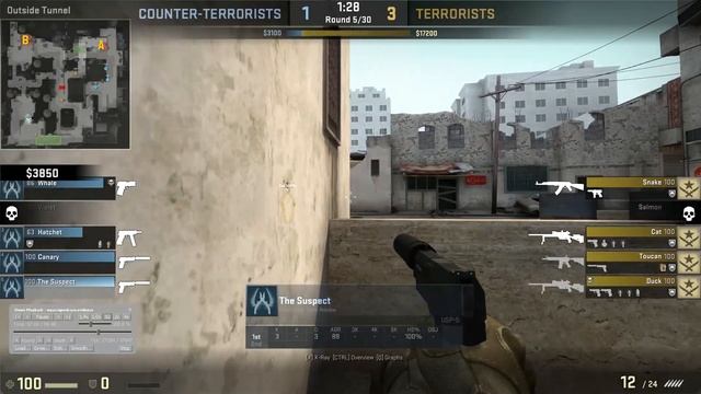VAC СЛОМАЛСЯ! ДВА ЧИТЕРА В ОДНОЙ КАТКЕ - ПАТРУЛЬ В COUNTER-STRIKE CS:GO смотреть онлайн