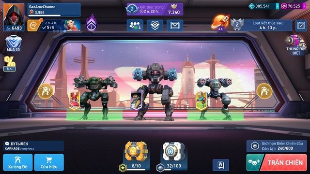 Vô tình gặp kèo ngon Guardian, Seeker trong bản đồ mới cuối cùng - Mech Arena смотреть онлайн