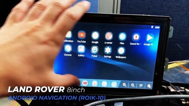 LAND ROVER 2014 year 8inch ROIK-10 Android Navigation смотреть онлайн