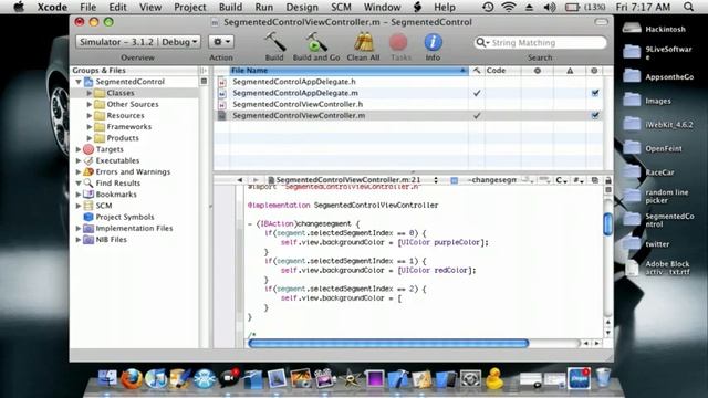 How to use Semgented Controls iPhone SDK Part 1 смотреть онлайн