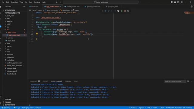 Flutter Auto Route смотреть онлайн