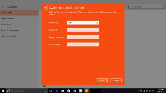 Windows 10 Privacy tips and tricks Change to a local account смотреть онлайн