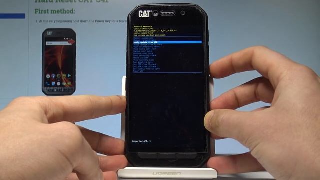 How to Enter Recovery Mode in CAT S41 |HardReset.Info смотреть онлайн