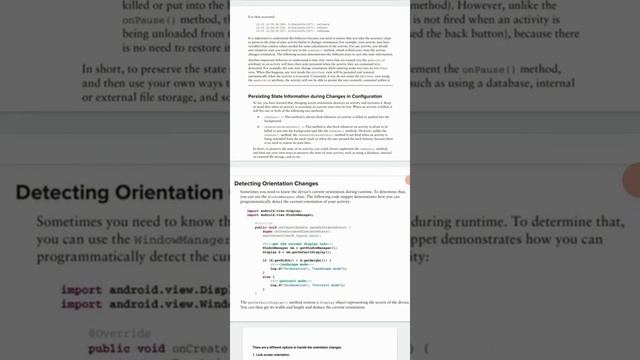 Managing changes to screen orientation |android |seminar смотреть онлайн