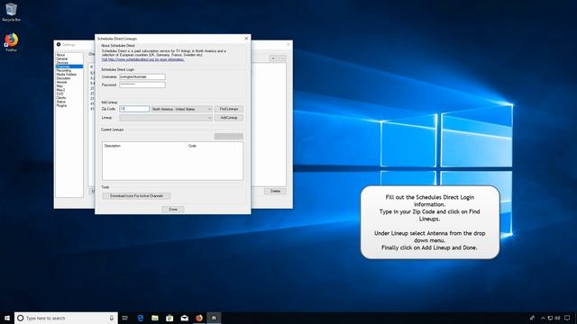 NextPVR TV Tuner EPG Setup смотреть онлайн