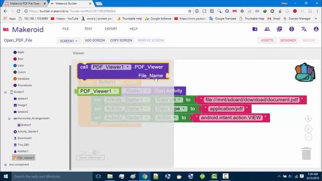 PDF Viewer Extension | PDF Viewer Application | Dynamic PDF BOOK App | in Makeroid Butterfly смотреть онлайн