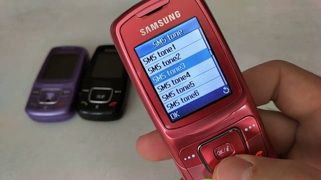 Samsung SGH-C300 Mobile phone menu browse, ringtones, games, wallpapers смотреть онлайн
