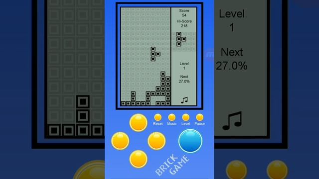 Gimbot Tetris/Brick Game Android. Nostalgia Terus 😁 (Retro Games Review) смотреть онлайн