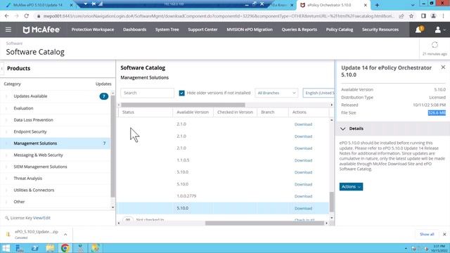 Trellix ePolicy Orchestrator Update 14 | McAfee ePO Update 14 Installation #epoupdate14 #trellix смотреть онлайн