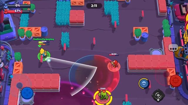 Brawl Stars - Gameplay Walkthrough Part 54 - Poco Starr - Hot Zone (iOS, Android) смотреть онлайн