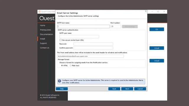 Installing the server in Active Administrator смотреть онлайн