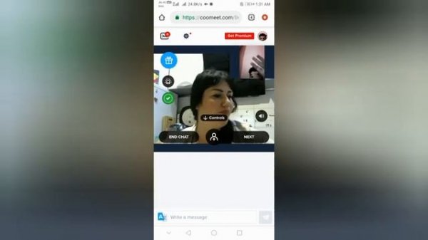Coomeet video chat with girls😍- How to bypass timer 💯%working😎😍 How to video chat with girls Free