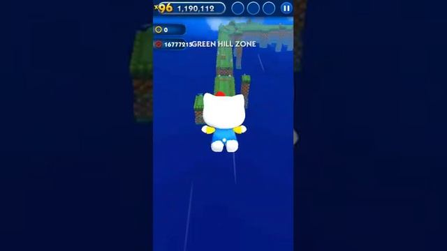 Sonic Dash Android Gameplay - Hello Kitty смотреть онлайн
