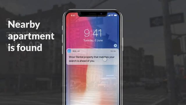 Real estate augmented reality mobile app apartment rent concept смотреть онлайн