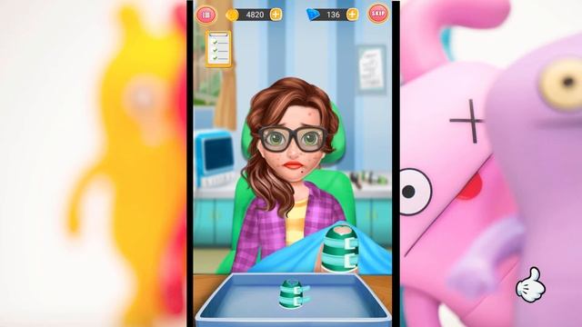 High School Love Affair - Treat Emma with different fun surgeries - Gameiva Android Gameplay смотреть онлайн