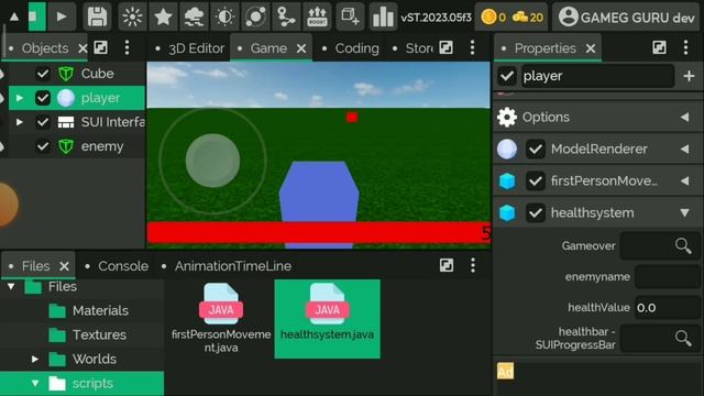 Health System In It's Magic Engine || It's Magic Android Game Engine смотреть онлайн