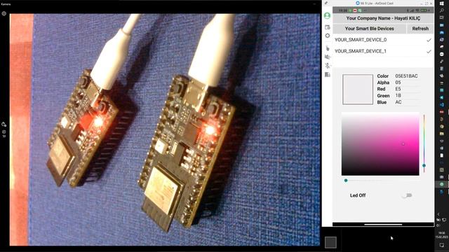 BluetoothLE (BLE) Devices Control via Android Mobil Application смотреть онлайн
