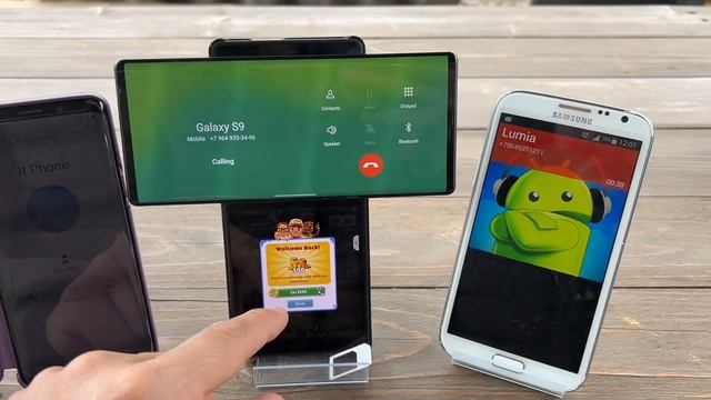 LG Wing Incoming Call Samsung S9 & Note 3 Android13 & 4 смотреть онлайн