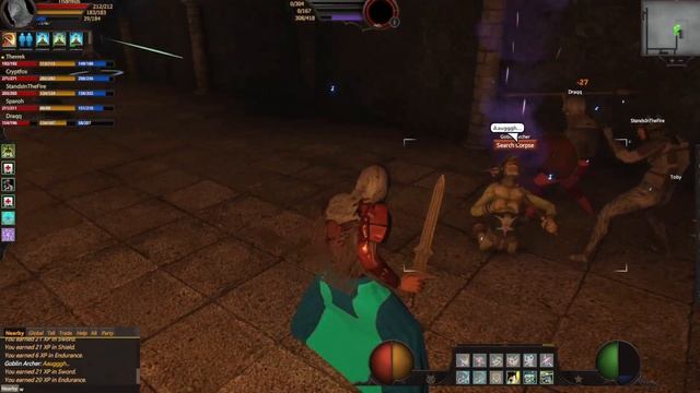 Project Gorgon MMORPG Adventures : Goblin Cave смотреть онлайн