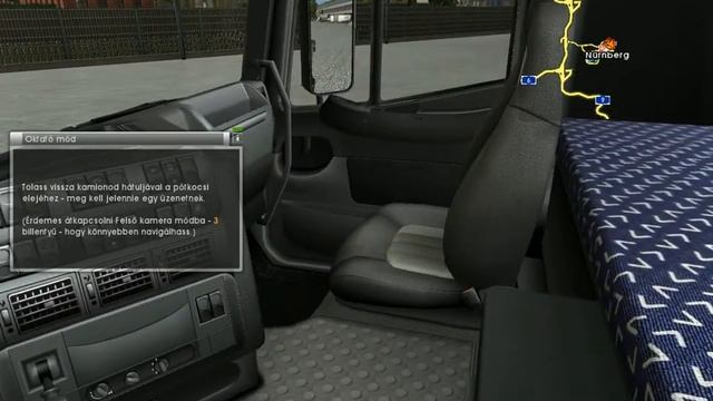 German Truck Simulator on ATi Radeon 3450 HD смотреть онлайн