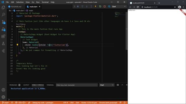 Episode 1 | Flutter Create Project | Flutterism by Usama Sarwar смотреть онлайн