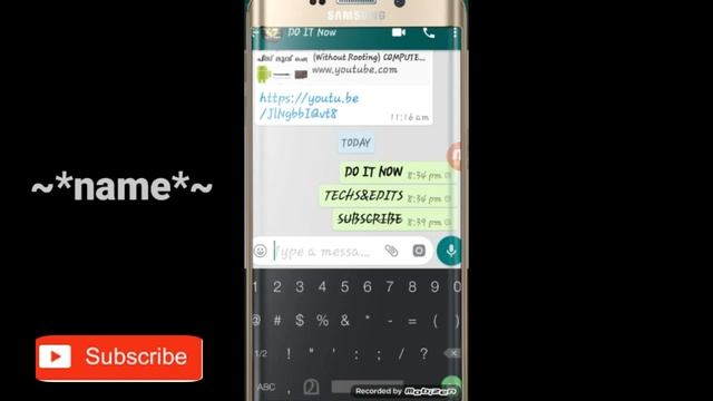WhatsApp Trick Change WhatsApp Text Style And Font (WITHOUT ANY APK) DO IT NOW MALAYALAM TEC&EDITZZ смотреть онлайн
