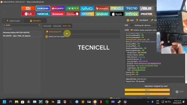 ELIMINAR CUENTA GOOGLE (FRP) A035,A037 (A03 ALL) TODAS LAS SEGURIDADES BY UNLOCKTOOL [🎁REGALO FINAL смотреть онлайн