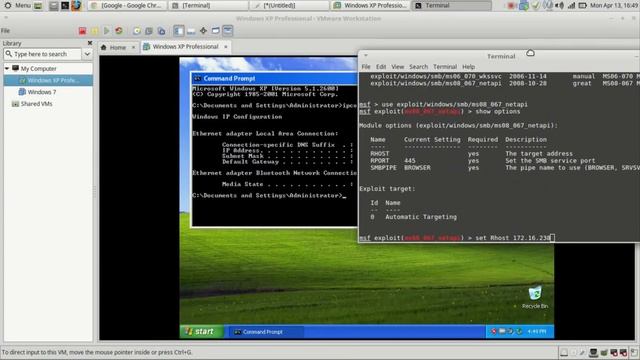How to Exploit Windows XP with Netapi Vulnerability By-Zero luffy смотреть онлайн