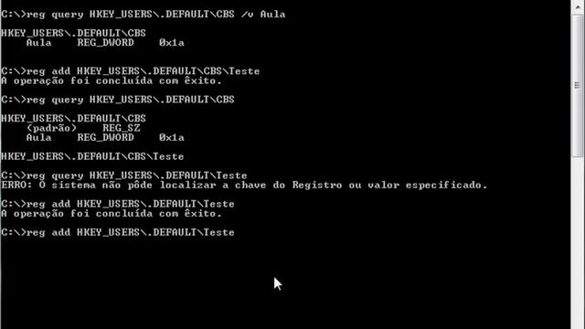 Curso de CMD - 26: Registro do Windows смотреть онлайн