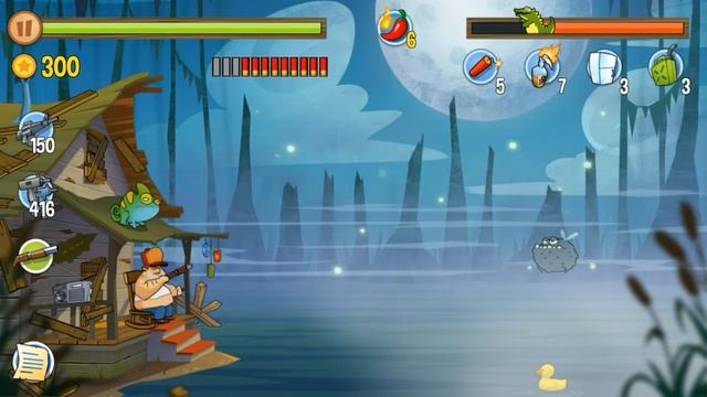 Swamp Attack - Tasty Weapons . Episode 2. Level 3. Android Gameplay смотреть онлайн