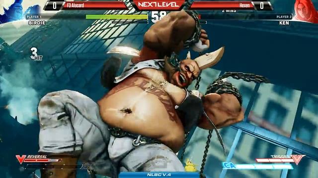 SF5 @ NLBC v.4 - F3 Alucard (Birdie) vs Hexen (Ken) [720p/60fps] смотреть онлайн