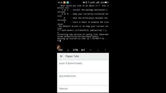 Cara mendapatkan Root sementara atau fakeroot di termux!! смотреть онлайн
