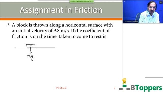 FRICTION Lecture 13 (IIT-JEE/EAMCET/NEET) смотреть онлайн
