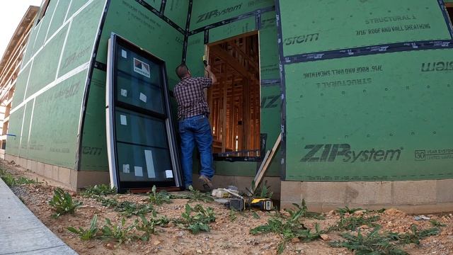 400 series Andersen window install at the barndominum смотреть онлайн