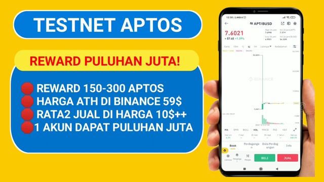 PULUHAN JUTA DARI AIRDROP TESTNET APTOS !! | CARA GARAP AIRDROP TESTNET DI ANDROID смотреть онлайн