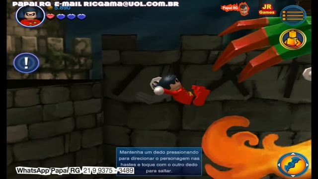 Lego Batman: DC Super Heroes Celular Android IOS Iphone Ipod Ipad Gameplay Jogo Game BR Parte 1 смотреть онлайн