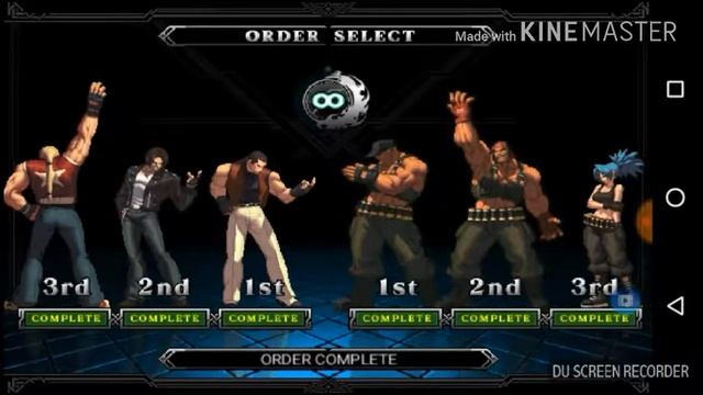 THE KING OF FIGHTERS 2012 ANDROID - OS personagens cagou no pau todo смотреть онлайн