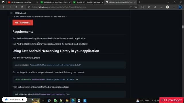 Login & SignUp With Airtable || Android Studio Tutorial || Part 2 || SH Developer