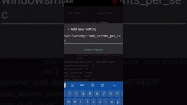 زيادة سرعة معالج الهاتف باستخدام تطبيق SetEdit بدون روت ... سري للغاية