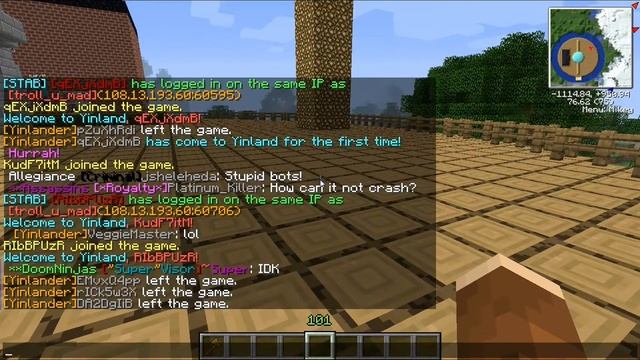 Minecraft: The Spam Bots take Over Yinland смотреть онлайн