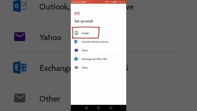 How to Sign In/Add/Gmail/Google Accounts in Android Device/Mobile/Tab etc Urdu/Hindi смотреть онлайн