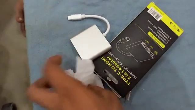 Type -C To HDMI 3 in 1 Adapter | OTG Review смотреть онлайн