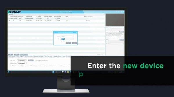 IPC Manager tool -  Camera activation and IP modification
