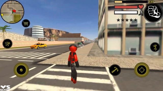 Stickman Rope Hero # Android GamePlay Full HD # VsGmaing Ep12